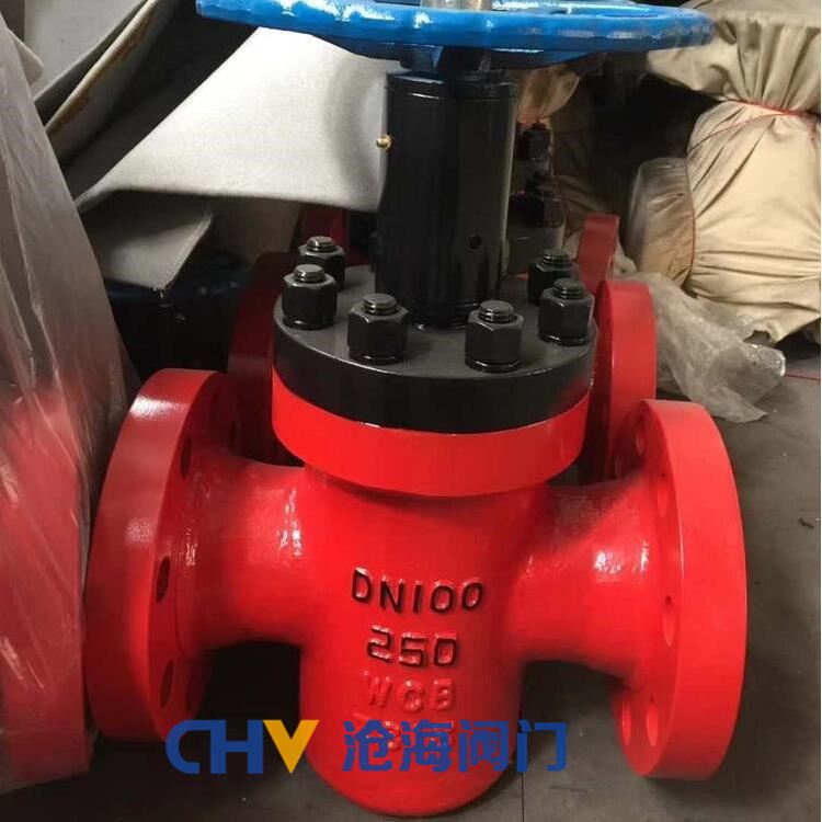 ZF43Y-160高壓手動平板閘閥